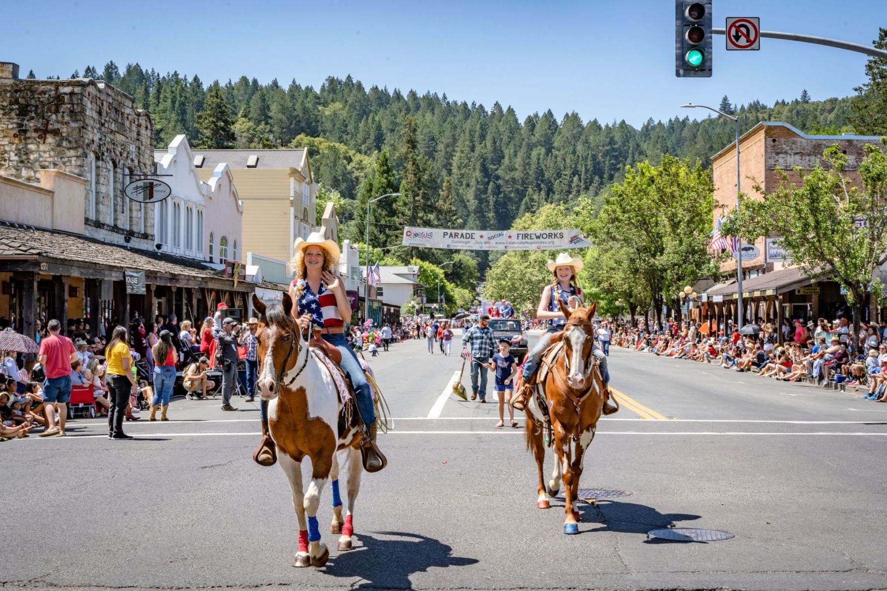 Calistoga Fourth of July parade 2019